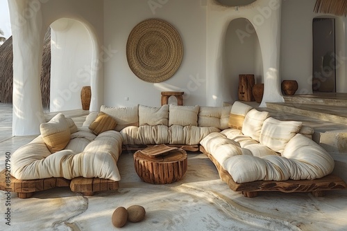 Collection of Large corner sofa with several chairs in the room designs inspiration ideas