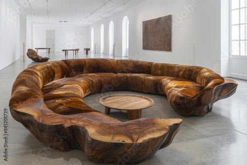 Collection of Large corner sofa with several chairs in the room designs inspiration ideas