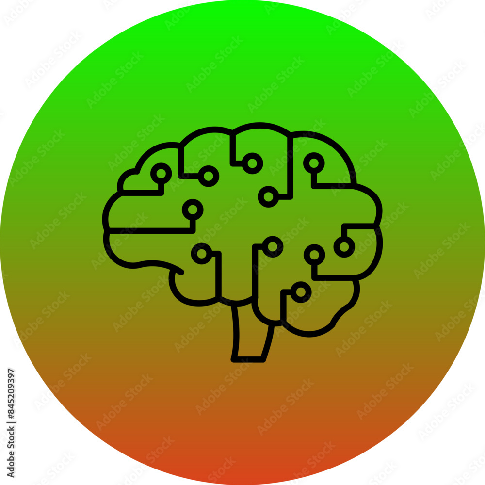 AI Brain Icon AI Brain Icon