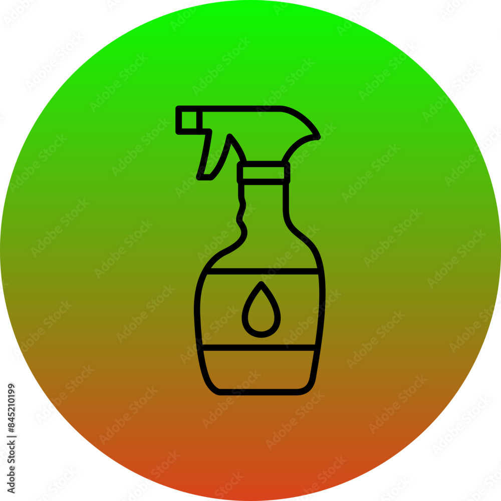 Fototapeta premium Cleaning Spray Icon