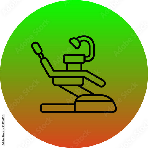 Wallpaper Mural Dentist Chair Icon Torontodigital.ca