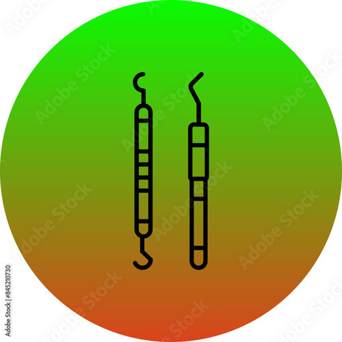 Dental Probe Icon