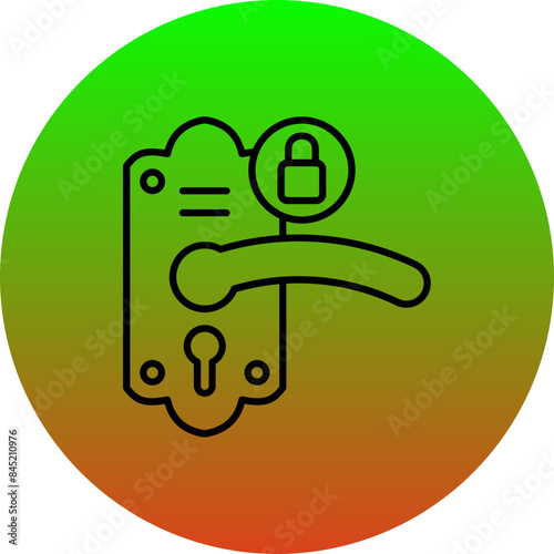 Door Lock Icon