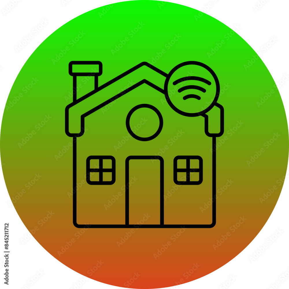 Smart House Icon Smart House Icon
