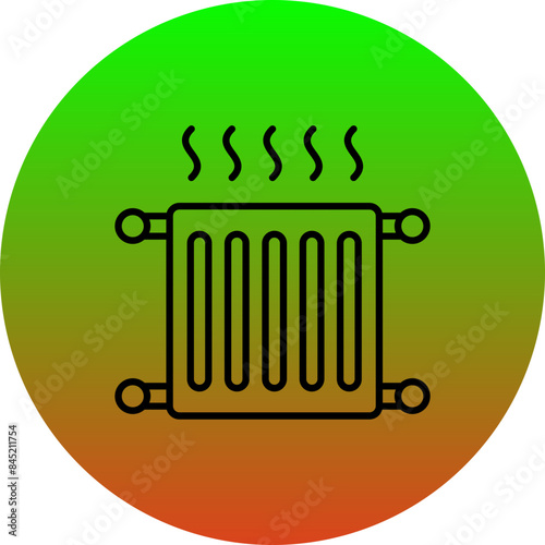 Central Heating Icon