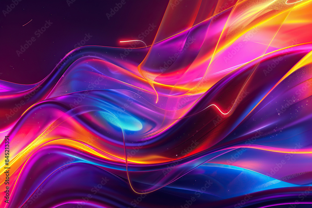 Beautiful texture surface neon wave, design natural abstract background Beautiful texture surface neon wave, design natural abstract background