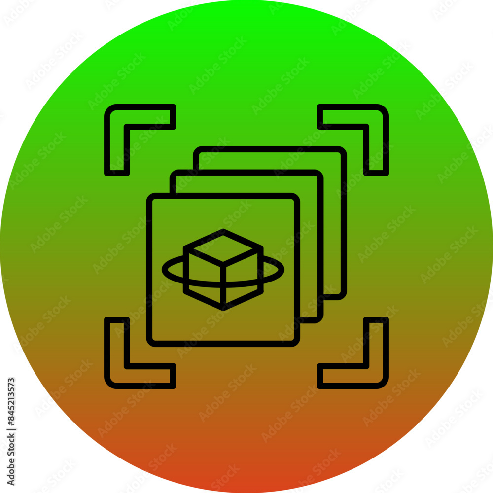 Depth Perception Icon