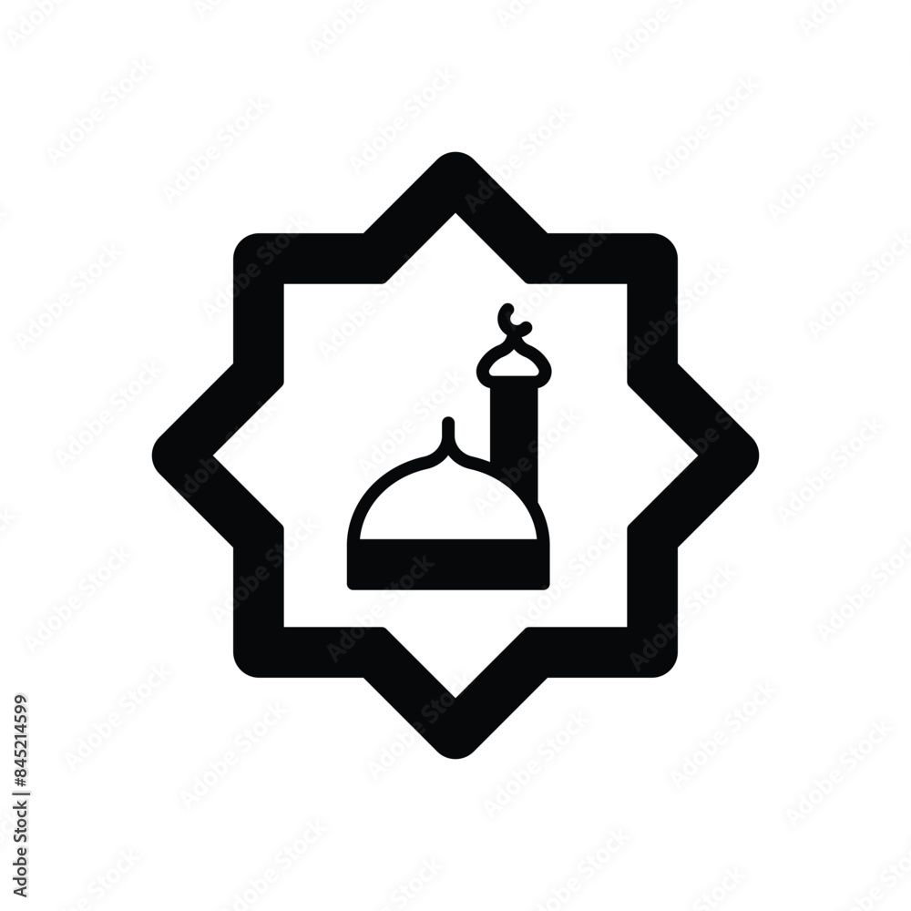 Rub El Hizb vector icon