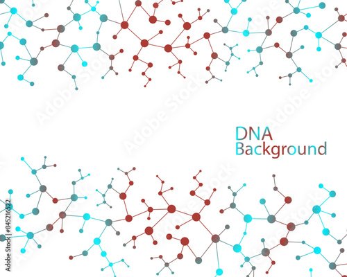DNA vector. Abstract dna for research in the laboratory. DNA for design. Molecular structure of dna.