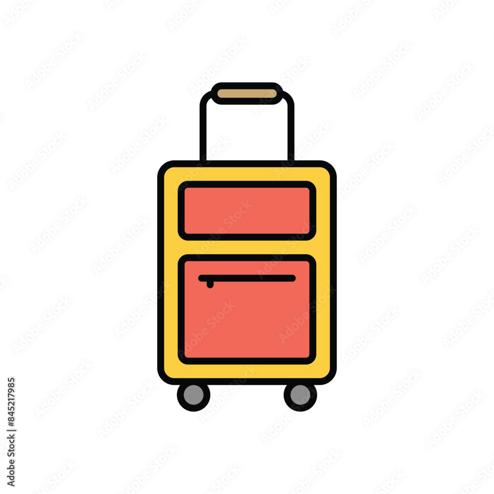 Suitcase vector icon Suitcase vector icon