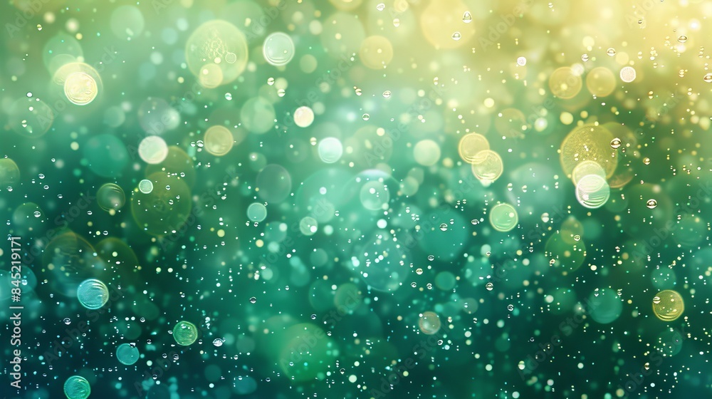 Green bokeh nature abstract background vector illustration with soft light effects for fresh and serene design projects Green bokeh nature abstract background vector illustration with soft light effects for fresh and serene design projects