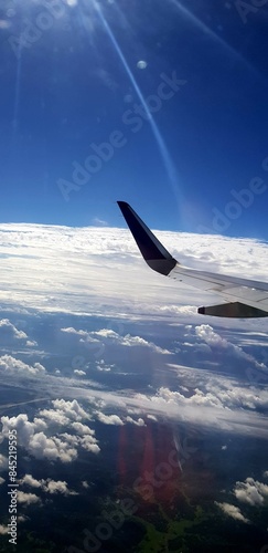 airplane in the sky