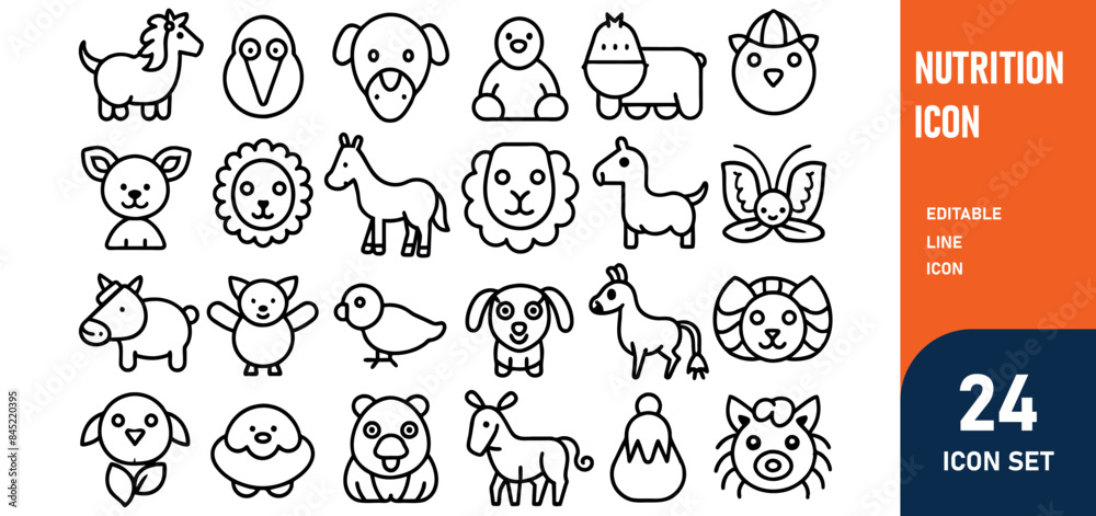 Animals related concept such as Dog, cat, horse, pig, sheep, goat ...