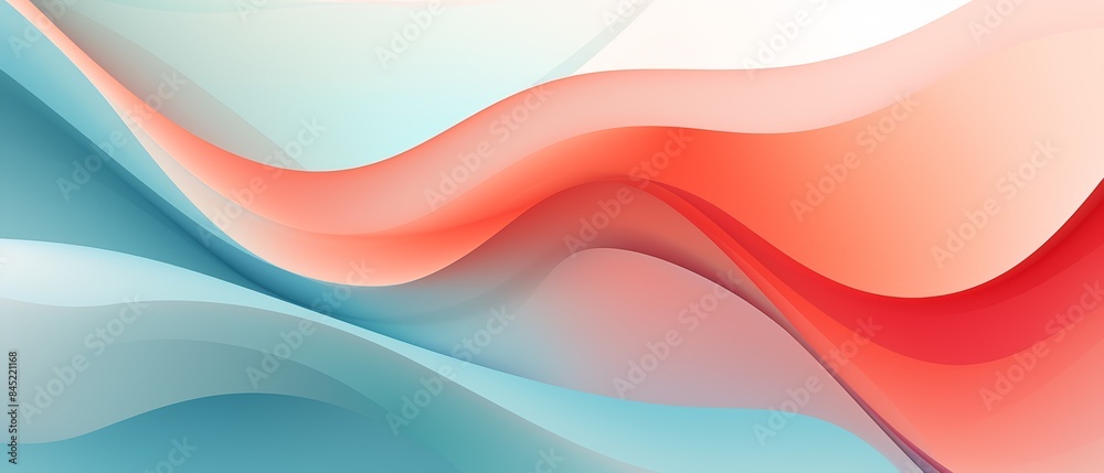 Fluid abstract vector background, soft gradients and undulating shapes, soothing palette Fluid abstract vector background, soft gradients and undulating shapes, soothing palette