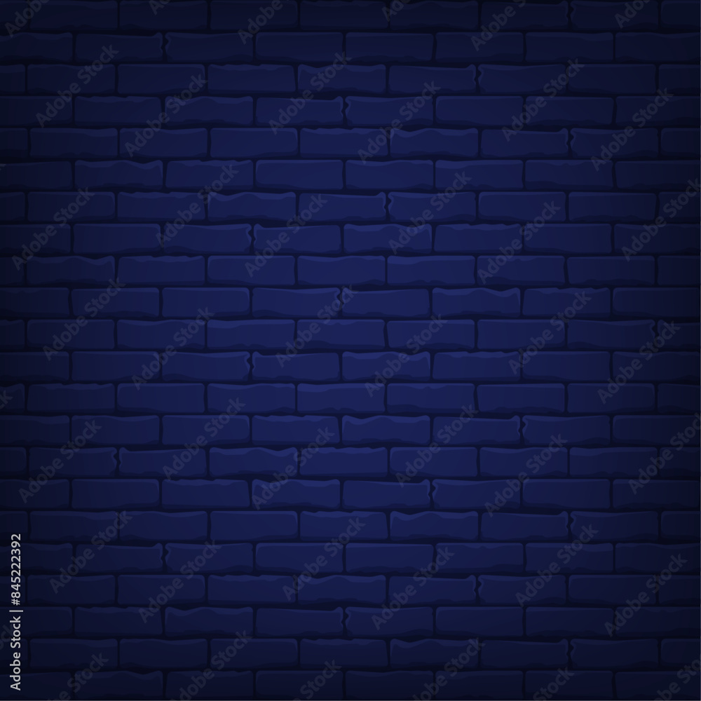 Neon skull in crown blue brick wall background Neon skull in crown blue brick wall background