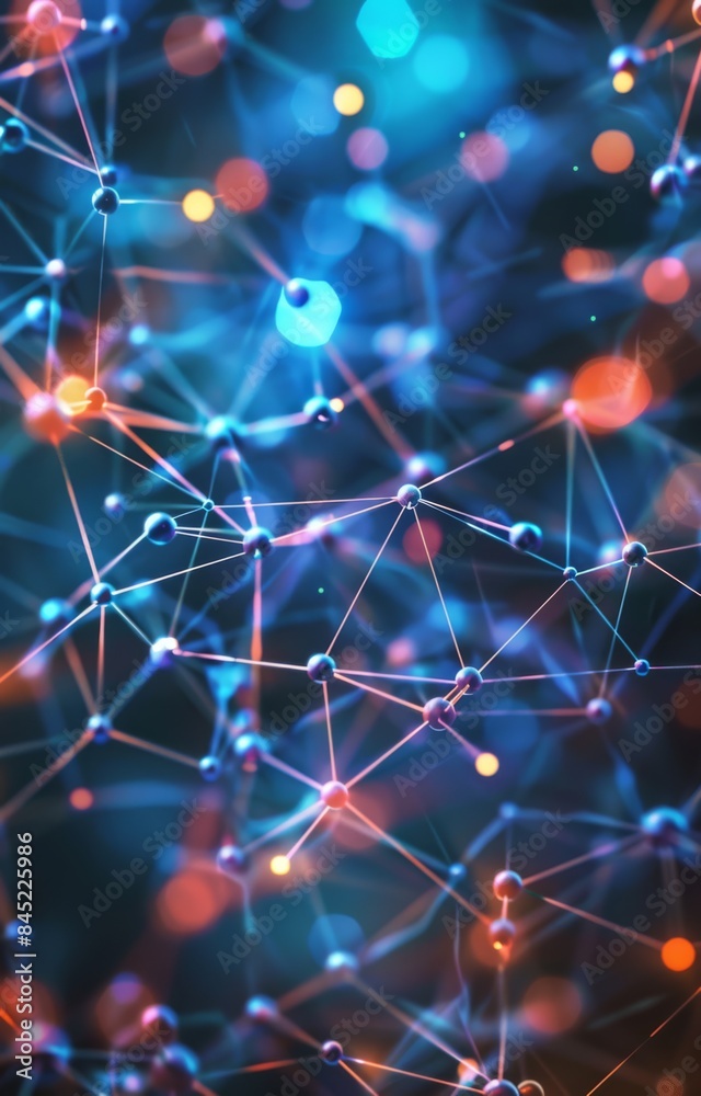 3d molecules structure, biotech or medical, pharmaceutical concept background