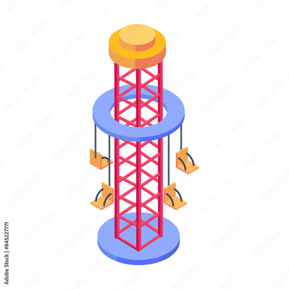 Check out isometric icon of a swing ride
Check out isometric icon of a swing ride