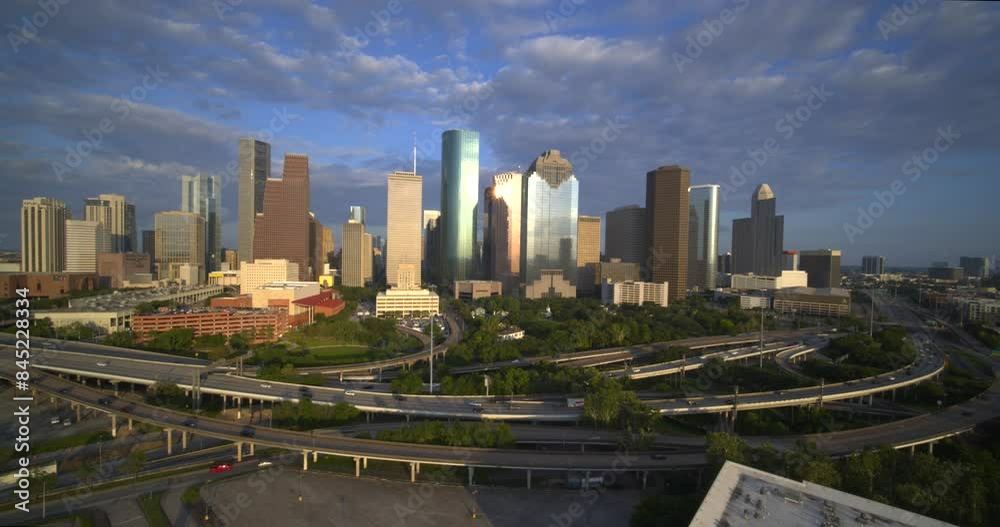 High-Resolution Wide Drone View of Houston’s Urban Landscape High-Resolution Wide Drone View of Houston’s Urban Landscape