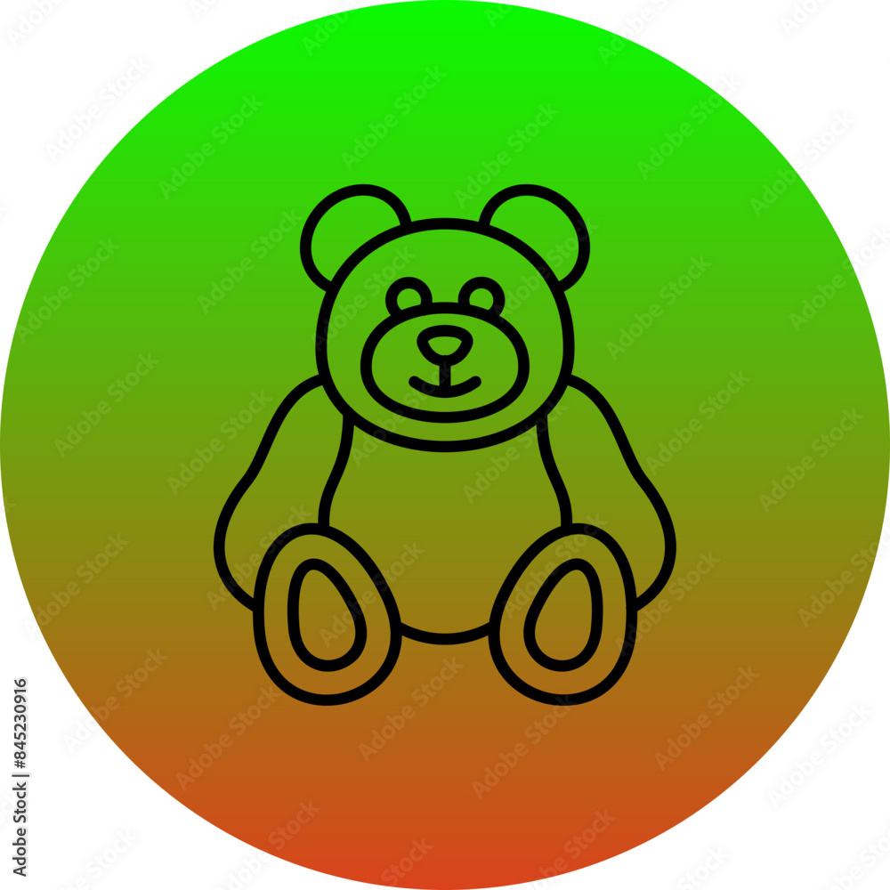 Obraz premium Teddy Bear Icon