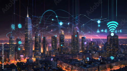 city lights