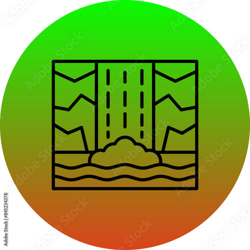 Waterfall Icon