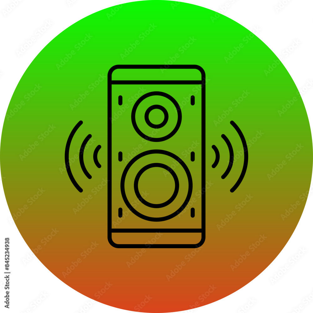 Smart Speaker Icon Smart Speaker Icon