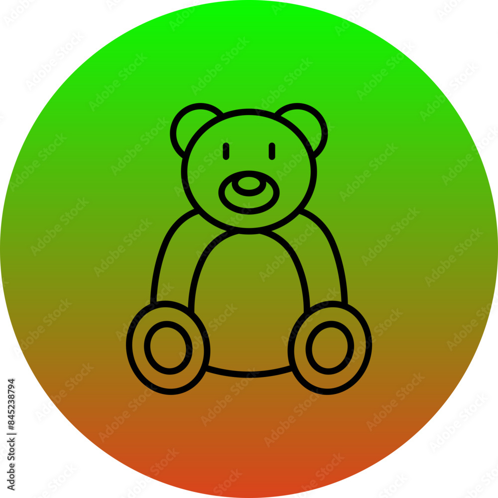 Obraz premium Bear Icon