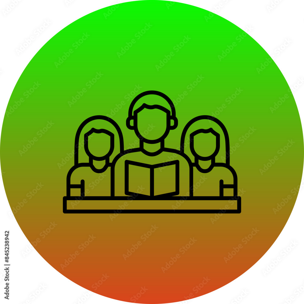 Group Study Icon Group Study Icon