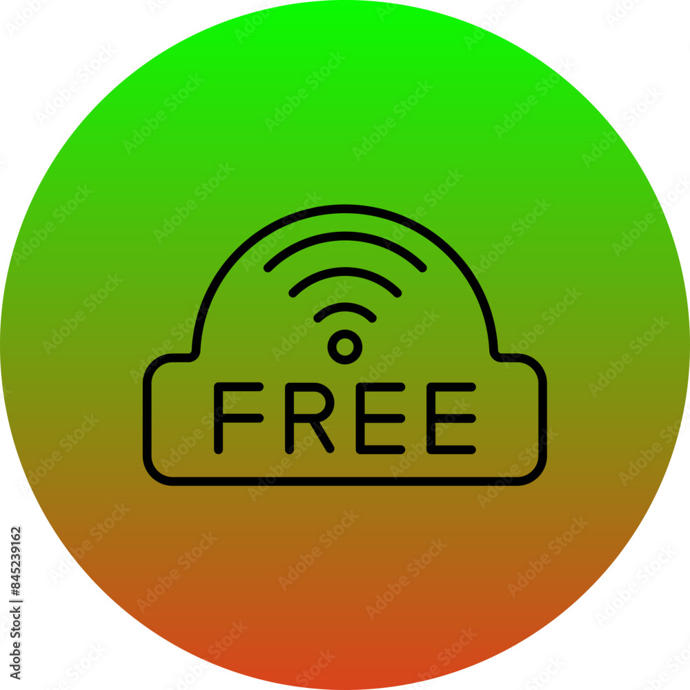 Free wifi Icon