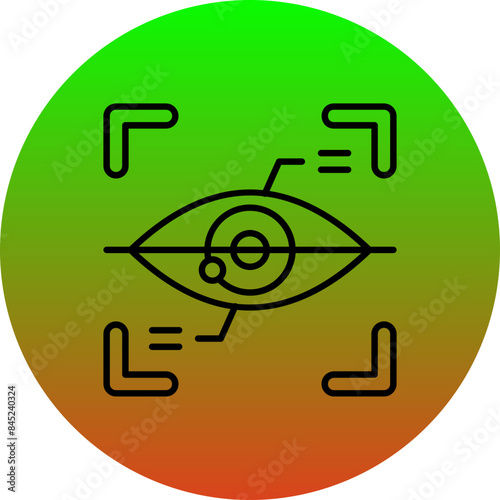 Eye scanner Icon