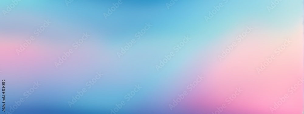 Obraz premium Vibrant grainy gradient background with soft blue and pink hues for web design and digital art projects 