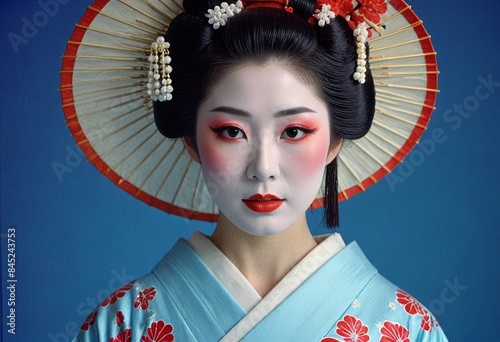 portrait of a geisha