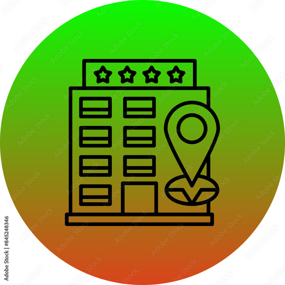 Hotel location Icon Hotel location Icon
