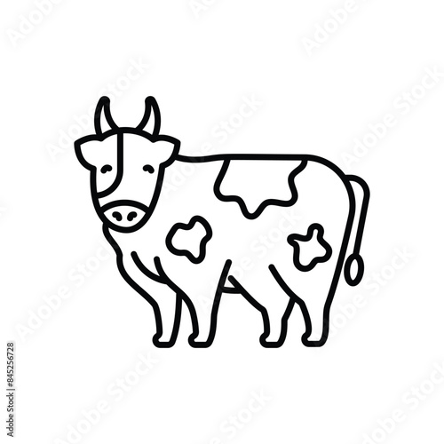 Cow vector icon