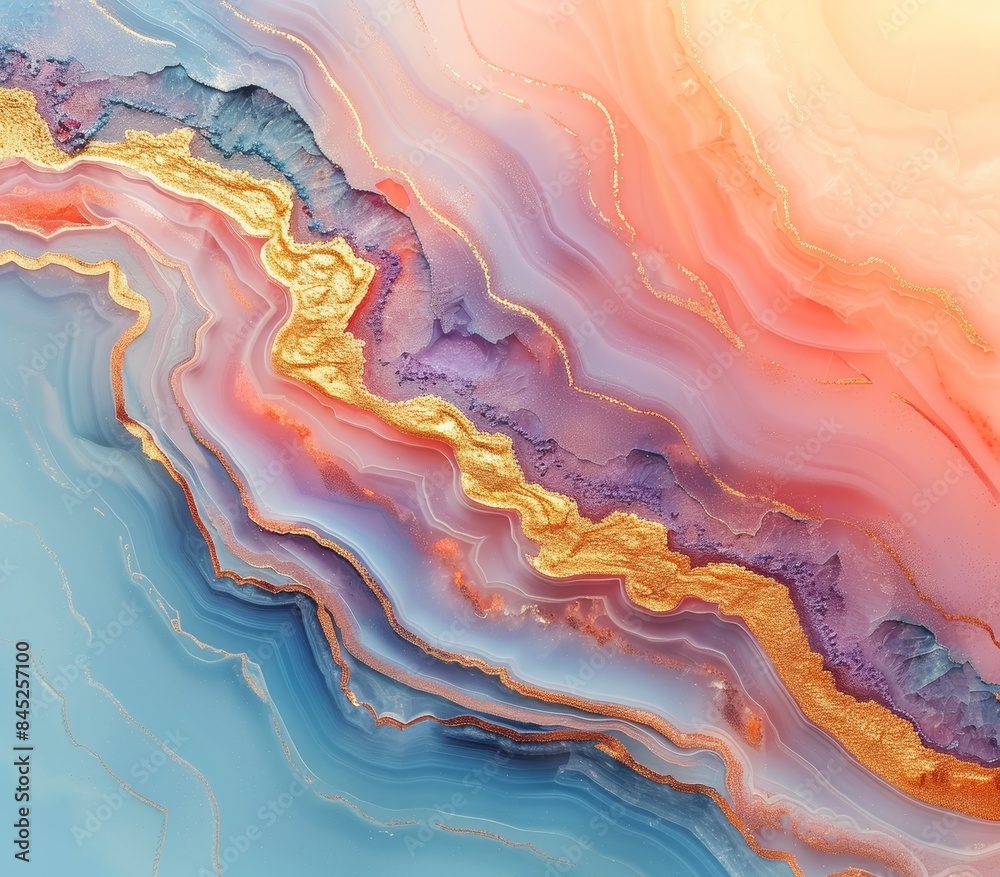 Whimsical Pastel Wallpaper for Minimalist Decor Inspiration Generative