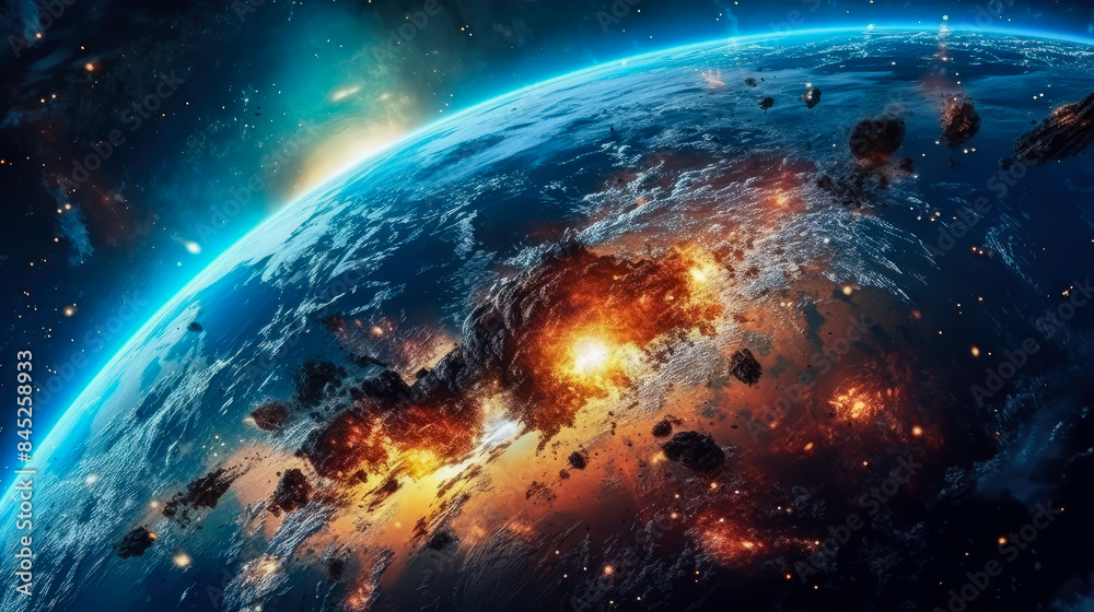 Sci-Fi Metro Explodes: Fantasy Attack on the Planet, Unveiling the Science and Nature of Space Sci-Fi Metro Explodes: Fantasy Attack on the Planet, Unveiling the Science and Nature of Space