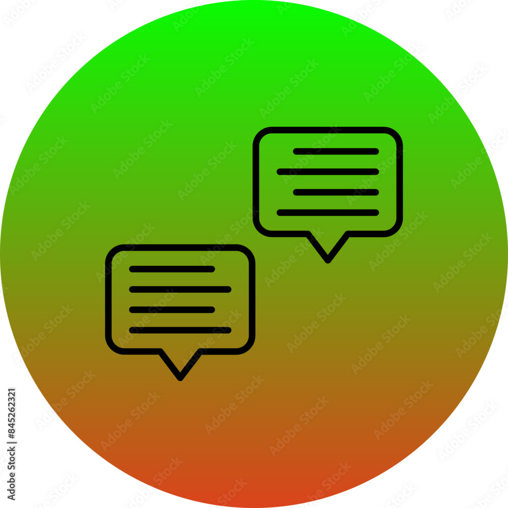 Speech bubble Icon