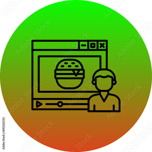 Food blogger Icon