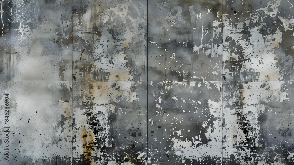 Obraz premium Innovative Artistic Distressed Decorative Surface Design for Walls Tiles or Fabrics