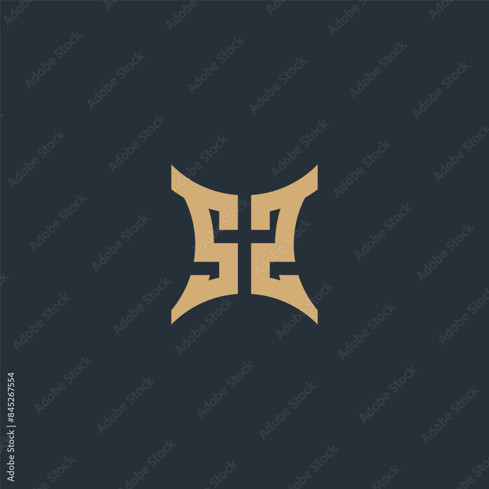 Obraz premium SS Monogram Logo