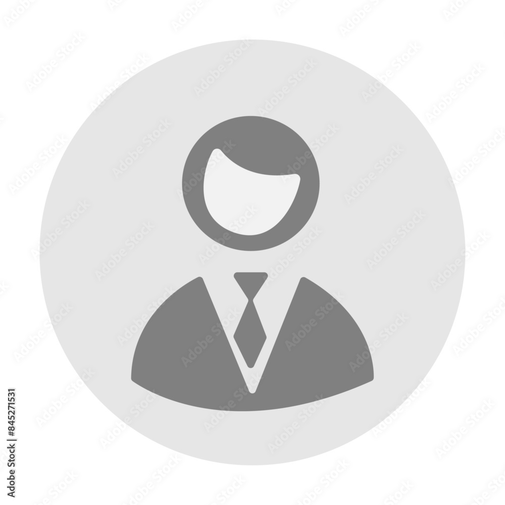 Vector flat illustration in grayscale. Avatar, user profile, person icon, gender neutral silhouette, profile picture. Suitable for social media profiles, icons, screensavers and as a template. Vector flat illustration in grayscale. Avatar, user profile, person icon, gender neutral silhouette, profile picture. Suitable for social media profiles, icons, screensavers and as a template.