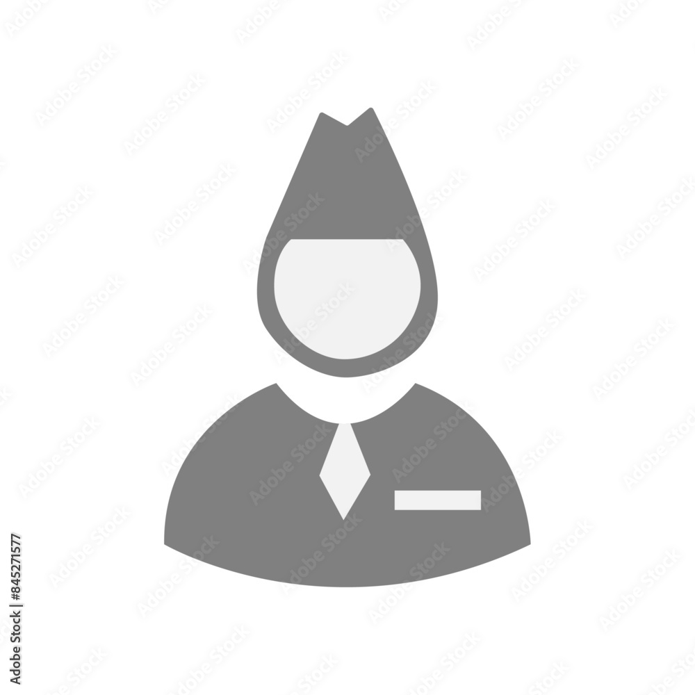Vector flat illustration in grayscale. Avatar, user profile, person icon, gender neutral silhouette, profile picture. Suitable for social media profiles, icons, screensavers and as a template. Vector flat illustration in grayscale. Avatar, user profile, person icon, gender neutral silhouette, profile picture. Suitable for social media profiles, icons, screensavers and as a template.