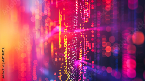 Wallpaper Mural Abstract background of generic computer code. Data and technology concept. Torontodigital.ca