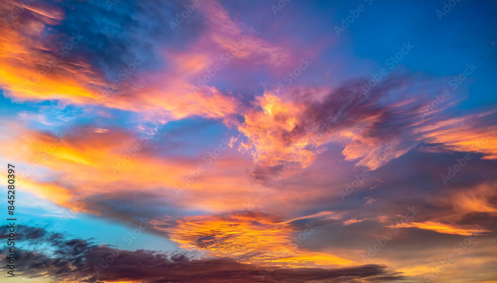 黄昏の空,twilight,Generative AI AI画像 黄昏の空,twilight,Generative AI AI画像