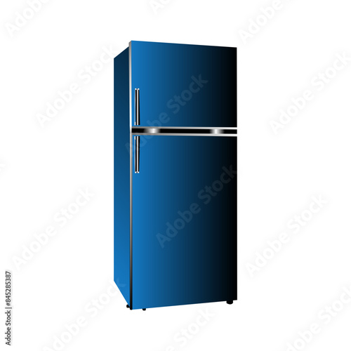 fridge isolated