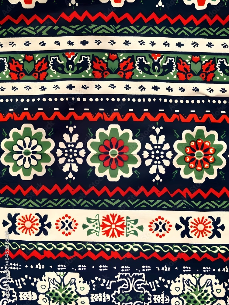 Ethnic handmade ornament pattern Ethnic handmade ornament pattern