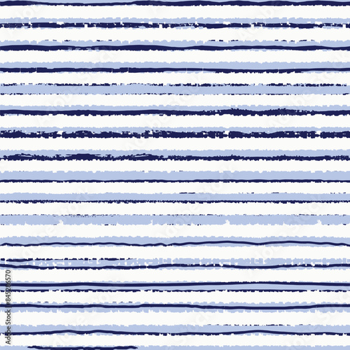 Vector strip contemporary seamless pattern with stripe hand drawn abstract shapes and geometric elements. Creative Mid Century minimalist bohemian contemporary design, print, poster, background