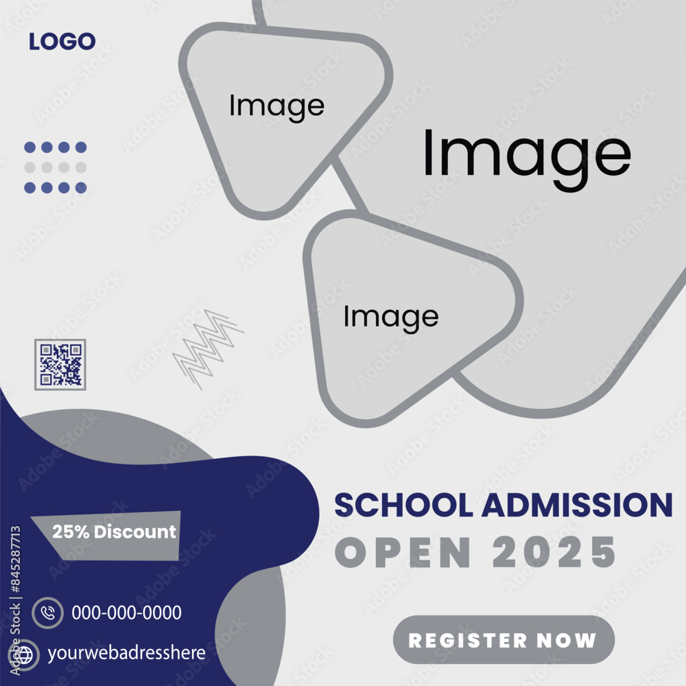 Obraz premium School Admission