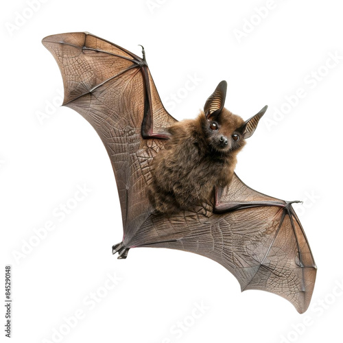 bat on transparent background, single object photo