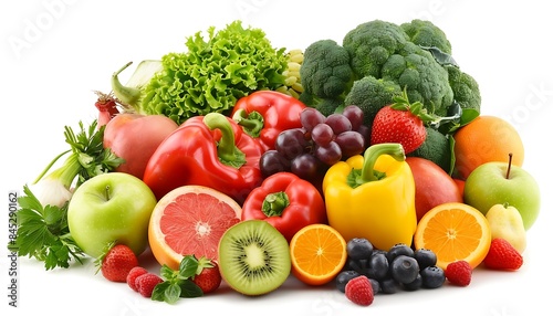 A group of different fruits and vegetables